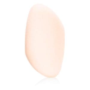 Flocked sponge make-up blender